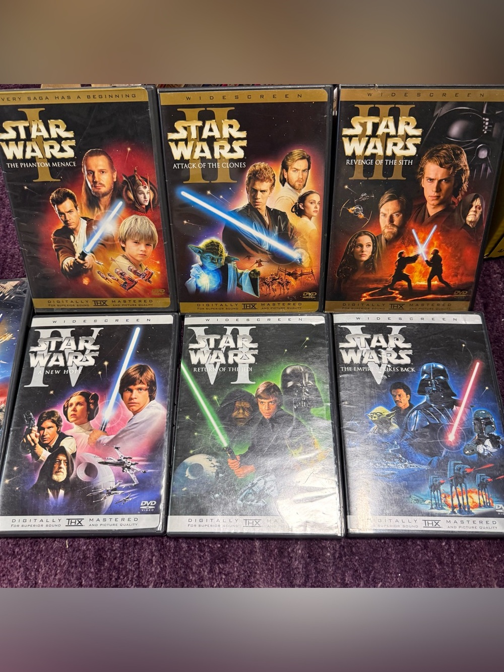 Star Wars original DVD bundle